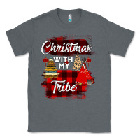 Charcoal Heather Christmas With My Tribe Classic Tee - Bettercallsaul
