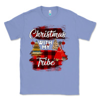 Colony Blue Christmas With My Tribe Classic Tee - Bettercallsaul