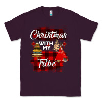 Plum Christmas With My Tribe Classic Tee - Bettercallsaul