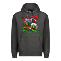 Charcoal Heather merry everything Premium Hoodie - BundleAndBundleShop