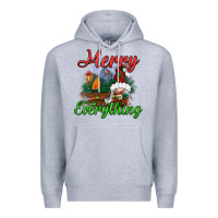 Heather Grey merry everything Premium Hoodie - BundleAndBundleShop