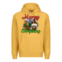 Mustard merry everything Premium Hoodie - BundleAndBundleShop