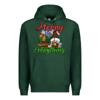 Sports Green merry everything Premium Hoodie - BundleAndBundleShop