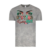 Cloud Rock resting nurse face Vintage Tee - RanaPortraitStore