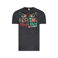 Vintage Black resting nurse face Vintage Tee - RanaPortraitStore