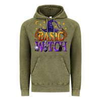 Vintage Olive Basic Witch Vintage Hoodie - texasbilliewilder