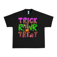 Black Trick Rawr Treat Urban Heavy Tee - texasbilliewilder