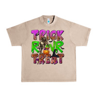 French Oak Trick Rawr Treat Urban Heavy Tee - texasbilliewilder