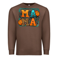 Chestnut leopard basketball mama Mother's Day Premium Sweatshirt - LillyAllenDesigns