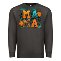 Smoke leopard basketball mama Mother's Day Premium Sweatshirt - LillyAllenDesigns