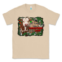 Mushroom all i want for christmas is a cow cowhide Classic Tee - RanaPortraitStore