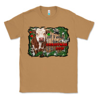 Toasted Coconut all i want for christmas is a cow cowhide Classic Tee - RanaPortraitStore