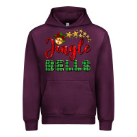 Mauve Wine christmas jingle bells Urban Hoodie - BarkalooDesign