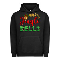 Pigment Black christmas jingle bells Urban Hoodie - BarkalooDesign