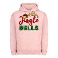 Pigment Salmon christmas jingle bells Urban Hoodie - BarkalooDesign