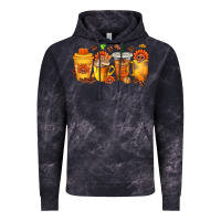 Cloud Black Thanksgiving Coffee Cups Vintage Hoodie - texasbilliewilder