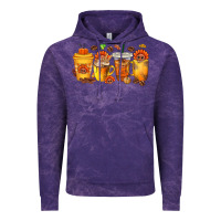 Cloud Purple Thanksgiving Coffee Cups Vintage Hoodie - texasbilliewilder