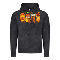 Vintage Black Thanksgiving Coffee Cups Vintage Hoodie - texasbilliewilder