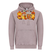 Vintage Zinc Thanksgiving Coffee Cups Vintage Hoodie - texasbilliewilder