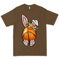 Cacao Basketball Easter Bunny Premium Tee - BundleAndBundleShop