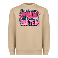 Mushroom i wear pink for my sister Heavyweight Sweatshirt - FaDigitalArtStudio