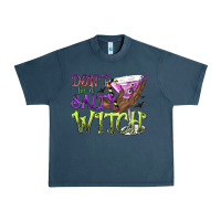 Midnight Navy Don't Be a Salty Witch Urban Heavy Tee - texasbilliewilder