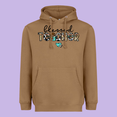 Blessed Teacher Heavyweight Hoodie Designed By Cowhidedigitalart