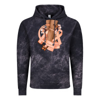 Cloud Black Cancer diva peach ribbon Vintage Hoodie - NancyCooperArtShop