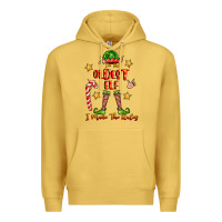 Antique Gold im the oldest elf i make the rules Premium Hoodie - FaDigitalArtStudio