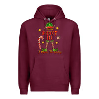 Burgundy im the oldest elf i make the rules Premium Hoodie - FaDigitalArtStudio