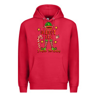 Cardinal im the oldest elf i make the rules Premium Hoodie - FaDigitalArtStudio