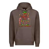 Coffee im the oldest elf i make the rules Premium Hoodie - FaDigitalArtStudio