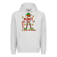 Dove Grey im the oldest elf i make the rules Premium Hoodie - FaDigitalArtStudio