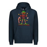 Navy im the oldest elf i make the rules Premium Hoodie - FaDigitalArtStudio