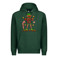 Sports Green im the oldest elf i make the rules Premium Hoodie - FaDigitalArtStudio
