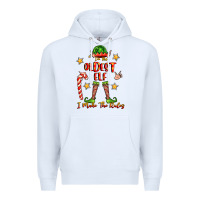 White im the oldest elf i make the rules Premium Hoodie - FaDigitalArtStudio