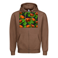 Chestnut halloween pumpkin mouse pad Zipper Hoodie - BundleAndBundleShop