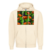 Sandshell halloween pumpkin mouse pad Zipper Hoodie - BundleAndBundleShop