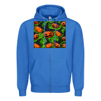 True Royal halloween pumpkin mouse pad Zipper Hoodie - BundleAndBundleShop