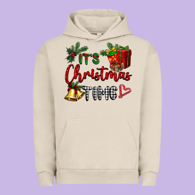It's Christmas Time Urban Hoodie Designed By Barkaloodesign