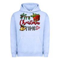 Pigment Grape Ice it's Christmas time Urban Hoodie - BarkalooDesign