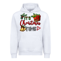 White it's Christmas time Urban Hoodie - BarkalooDesign