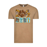 Vintage Coffee Dog Mini with Paw Vintage Tee - texasbilliewilder