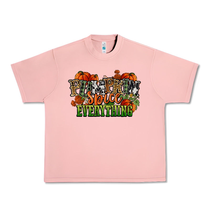 Pumpkin Spice Everything Fall Urban Heavy Tee by NancyCooperArtShop | Teevron