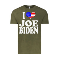 Vintage Olive i love joe biden Vintage Tee - artisFamous