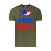 Vintage Olive i love joe biden Vintage Tee - artisFamous