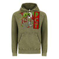 Vintage Olive Christmas Character Nurse Vintage Hoodie - NancyCooperArtShop