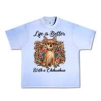 Grape Ice life is better with a chihuahua Urban Heavy Tee - JahusDesignShop