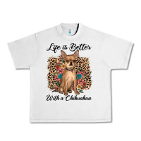 Lunar Rock life is better with a chihuahua Urban Heavy Tee - JahusDesignShop