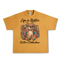 Peanut Butter life is better with a chihuahua Urban Heavy Tee - JahusDesignShop